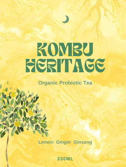 Kombucha (Lemon, Ginger & Ginseng)