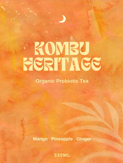 Kombucha (Pineapple, Mango & Ginger)