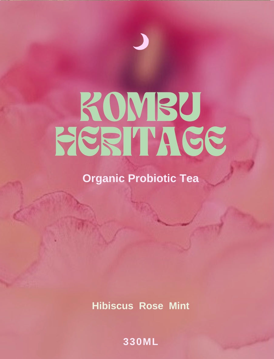 Kombucha (Hibiscus, Rose & Mint)